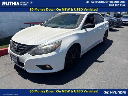 Pearl White 2018 Nissan Altima 2.5 SR