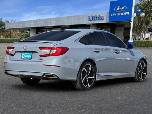 Sonic Gray Pearl 2022 Honda Accord Sport SE 1.5T