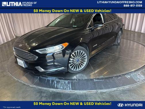 SHADOW BLACK 2018 Ford Fusion Hybrid SE