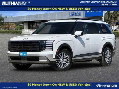 Creamy White Pearl 2026 Hyundai PALISADE SEL 8P