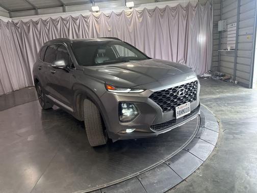Machine Gray 2019 Hyundai SANTA FE Limited 2.0T