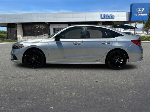 Lunar Silver Metallic 2023 Honda Civic Sport