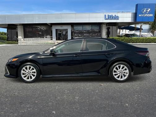 Midnight Black Metallic 2023 Toyota Camry LE