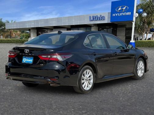 Midnight Black Metallic 2023 Toyota Camry LE