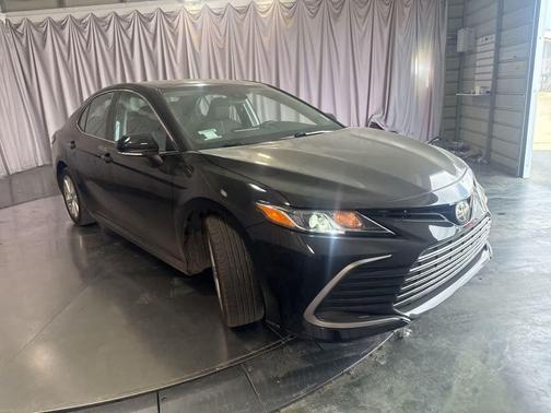 Midnight Black Metallic 2023 Toyota Camry LE