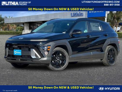 Abyss Black Pearl 2026 Hyundai KONA SEL Sport