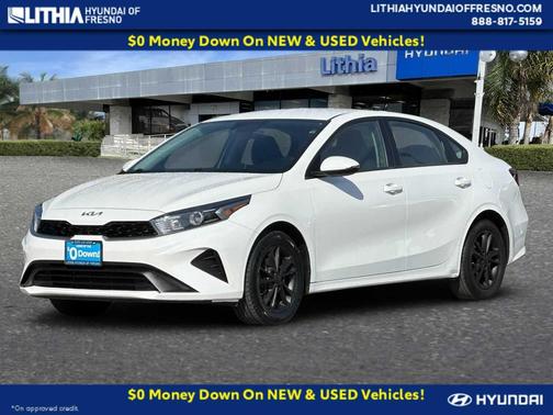 Snow White Pearl 2024 Kia Forte LXS
