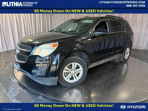 Black 2012 Chevrolet Equinox 1LT