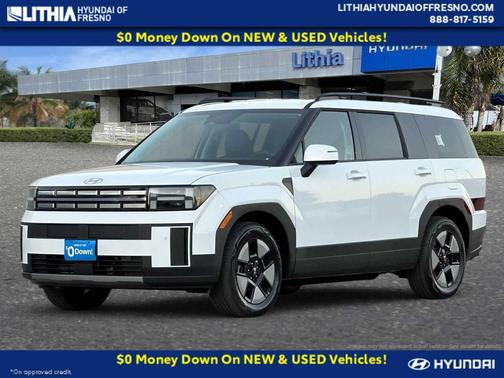 Serenity White 2026 Hyundai SANTA FE SEL 2.4