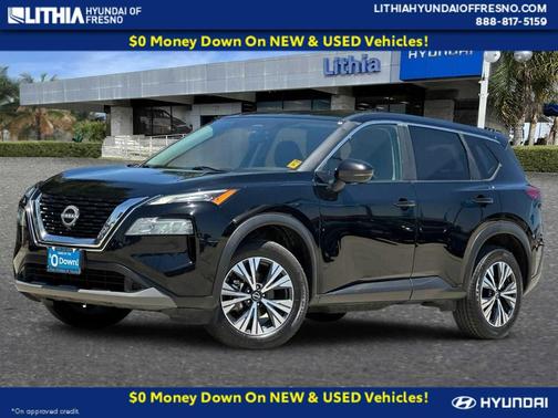 Super Black 2022 Nissan Rogue SV