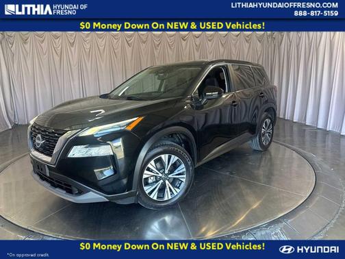 Super Black 2022 Nissan Rogue SV