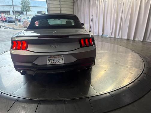 Iconic Silver Metallic 2025 Ford Mustang EcoBoost Premium