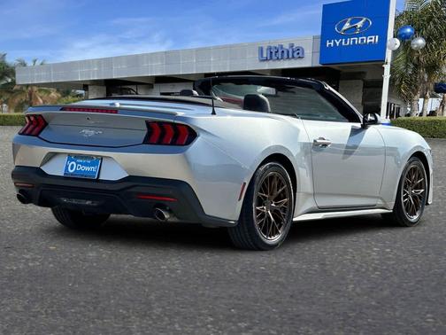 Iconic Silver Metallic 2025 Ford Mustang EcoBoost Premium