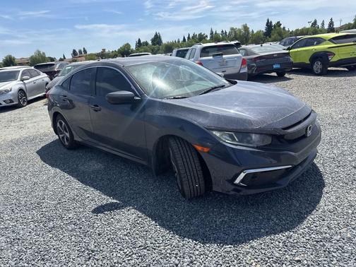 Cosmic Blue Metallic 2020 Honda Civic LX