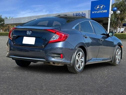 Cosmic Blue Metallic 2020 Honda Civic LX