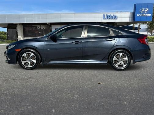 Cosmic Blue Metallic 2020 Honda Civic LX