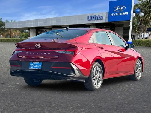 Ultimate Red 2026 Hyundai ELANTRA HEV Blue