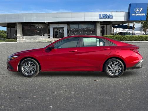 Ultimate Red 2026 Hyundai ELANTRA HEV Blue