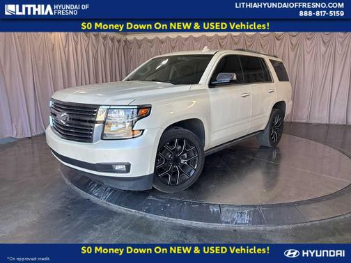 White Diamond Tricoat 2015 Chevrolet Tahoe LTZ