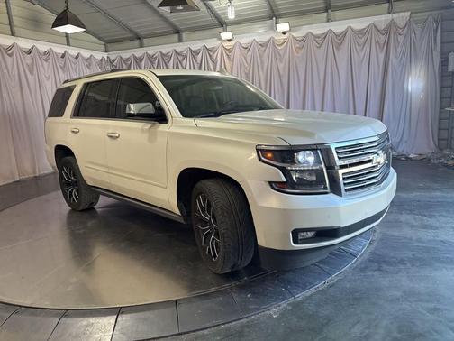 White Diamond Tricoat 2015 Chevrolet Tahoe LTZ