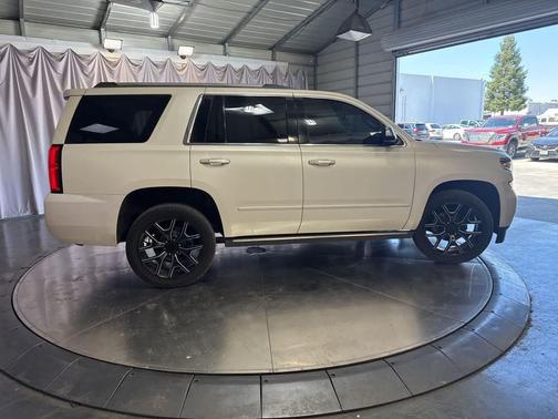 White Diamond Tricoat 2015 Chevrolet Tahoe LTZ