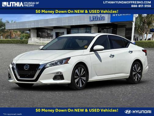 Pearl White Tricoat 2019 Nissan Altima 2.5 SL