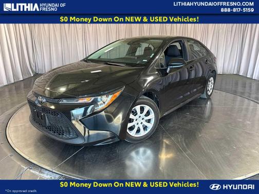 Black Sand Pearl 2021 Toyota Corolla LE