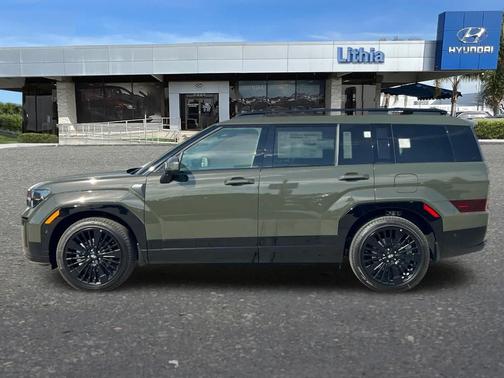 Rockwood Green 2026 Hyundai SANTA FE HEV Calligraphy