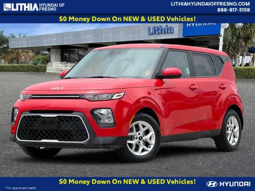 Inferno Red 2022 Kia Soul LX