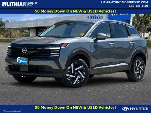 Gun Metallic 2025 Nissan Kicks SV
