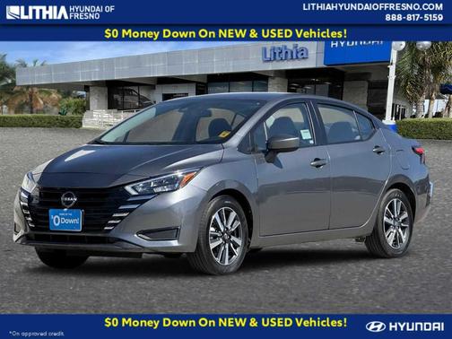 Gun Metallic 2025 Nissan Versa 1.6 SV