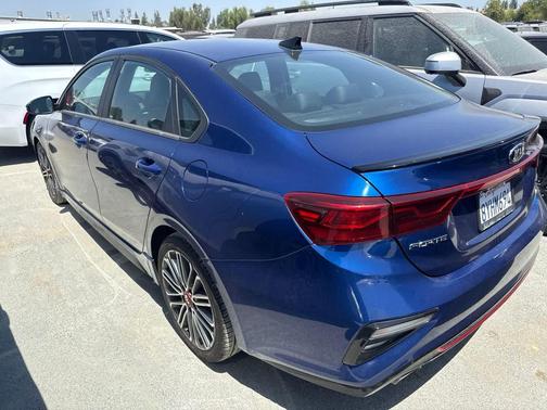 Deep Sea Blue 2021 Kia Forte GT