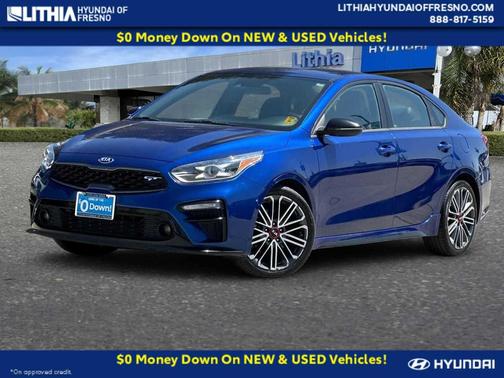 Deep Sea Blue 2021 Kia Forte GT