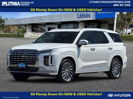 Hyper White 2025 Hyundai PALISADE Calligraphy