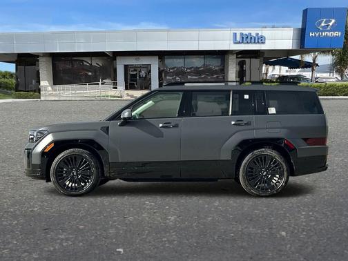 Hampton Gray 2026 Hyundai SANTA FE HEV Calligraphy