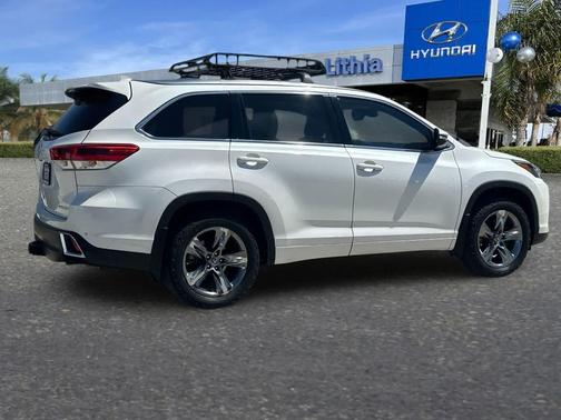 Blizzard Pearl 2018 Toyota Highlander Limited Platinum