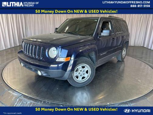 True Blue Pearlcoat 2015 Jeep Patriot Sport