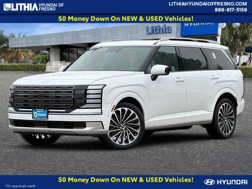 Creamy White Pearl 2026 Hyundai PALISADE Calligraphy