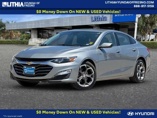 Sterling Gray Metallic 2024 Chevrolet Malibu LT
