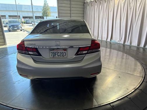 Alabaster Silver Metallic 2013 Honda Civic