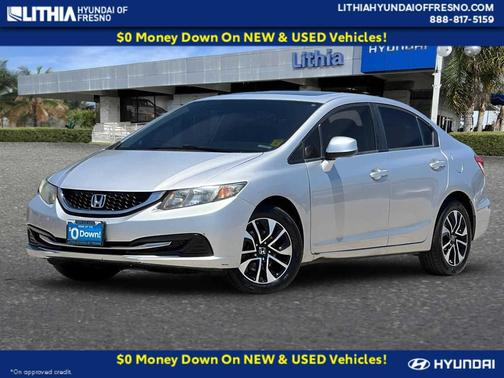 Alabaster Silver Metallic 2013 Honda Civic