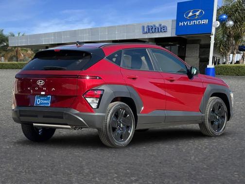 Ultimate Red Metallic 2026 Hyundai KONA SEL Sport