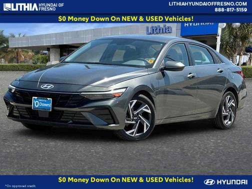 Amazon Gray 2025 Hyundai ELANTRA SEL