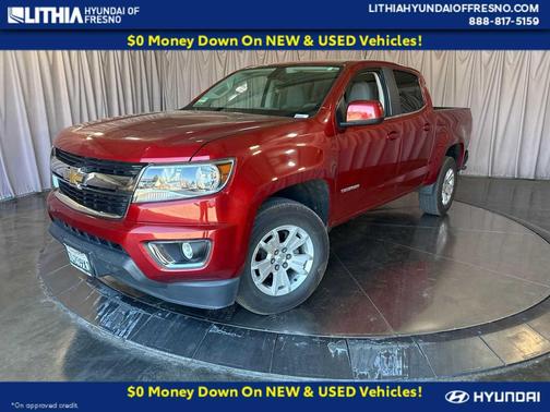 Red Rock Metallic 2016 Chevrolet Colorado LT
