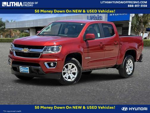 Red Rock Metallic 2016 Chevrolet Colorado LT