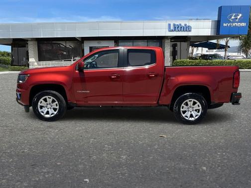Red Rock Metallic 2016 Chevrolet Colorado LT