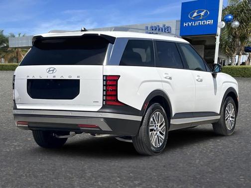 Creamy White Pearl 2026 Hyundai Palisade Hybrid SEL 8P