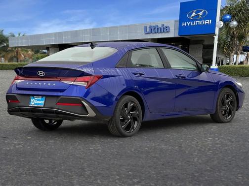 Intense Blue 2026 Hyundai ELANTRA Sport