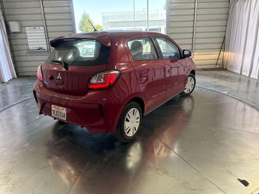 Infrared Metallic 2024 Mitsubishi Mirage ES