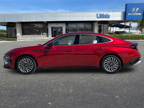 Ultimate Red 2026 Hyundai SONATA Hybrid Limited